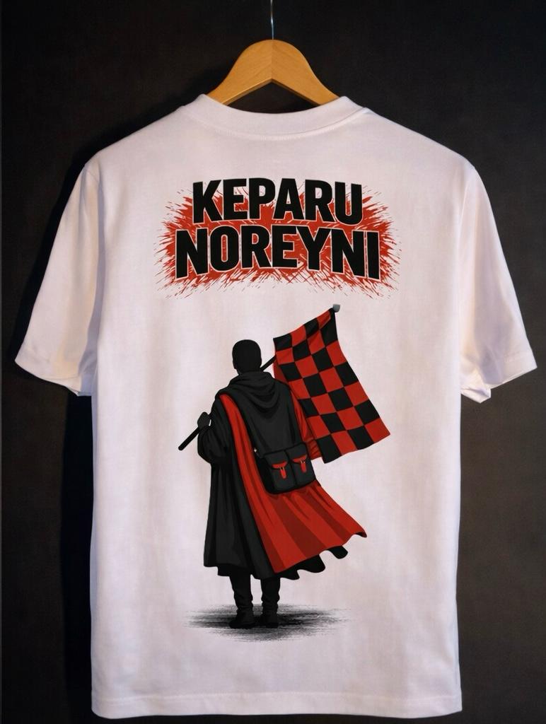 T-Shirt Blanc 2 Képaru Noreyni — Face arrière